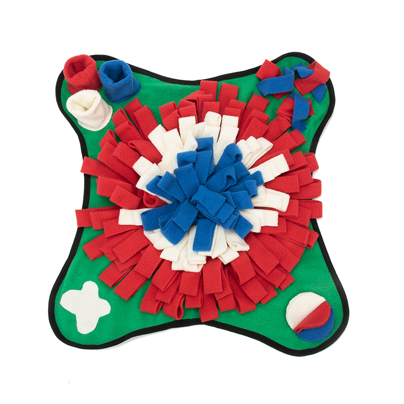 Interactive foraging mat product view