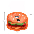 No-Stuffing Crinkle Dog Toy - Fast Food Collection (Burger, Fries, Pizza, Hot Dog)