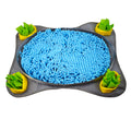 Blue snuffle mat variant