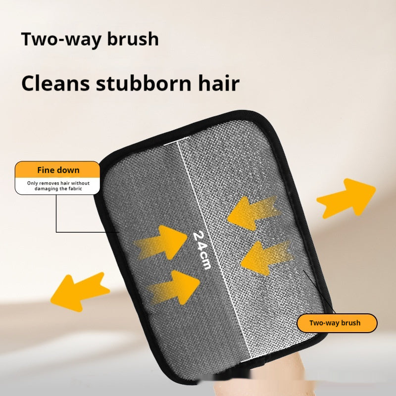 Pet Hair Removal Glove - Static Deshedding Mitt for Clothes, Furniture & Cats