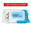 Plant-Based Pet Cleaning Wipes - Antibacterial Paw, Eye & Ear Wipes for Dogs & Cats