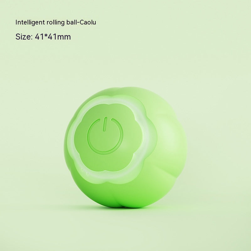 Indestructible Rolling Ball Cat Toy - Bite-Resistant 7 Colors