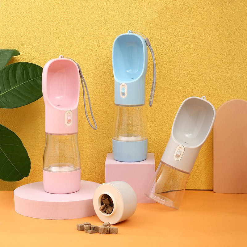 Portable Dog Water Bottle - Leak-Proof Outdoor Travel Dispenser
