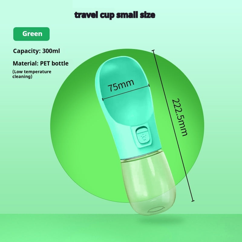 Portable Dog Water Bottle - Leak-Proof Outdoor Travel Dispenser